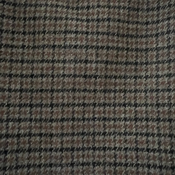 Abercrombie brown plaid dress in size xs tall - Picture 4 of 4